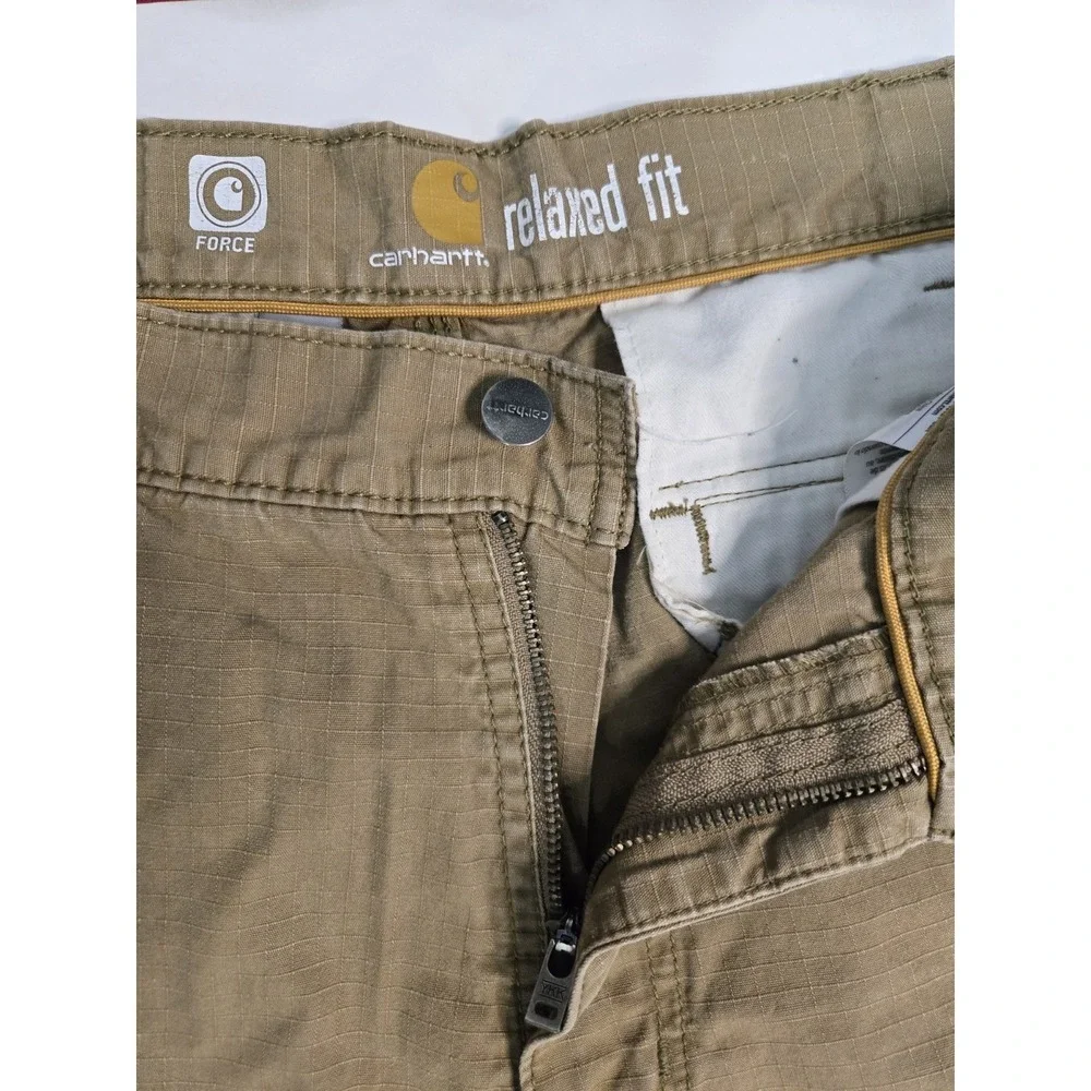 Carhartt Men's Ripstop Cargo Pants - Relaxed Fit -‎ 36x34 Brown 101148
